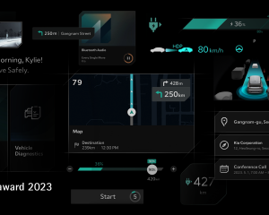 Image 2   Kia Red Dot Win 'Ki' ccNC infotainment system